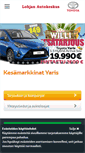 Mobile Screenshot of lohjanautokeskus.fi